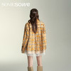 预售 | SOMESOWE 拼接蕾丝肌理感格纹衬衫-S2407030[福利品] 商品缩略图2