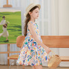 女童连衣裙2024夏季新款儿童彩色碎花裙子中大童纯棉法式公主裙 商品缩略图2