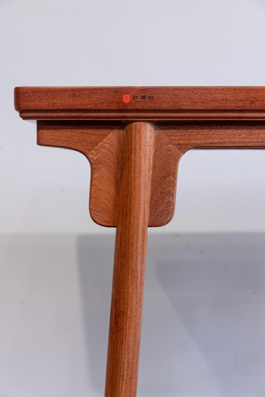 红桥红  家具严选  缅甸花梨（大果紫檀）【118 一块玉刀牙 平头案】 商品图2