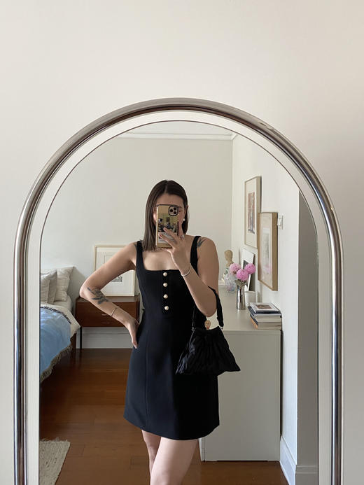 my black slip dress 商品图1