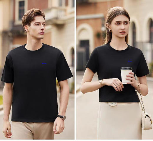 情侣 纯棉T恤 商品图4