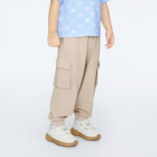 男女童防蚊单裤裤子童夏季新款安奈儿童装实体店同款XM426572 商品图2