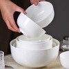 优等品纯白无铅骨瓷大汤碗高颜值吃面碗日式微波炉耐高温陶瓷餐具 商品缩略图3