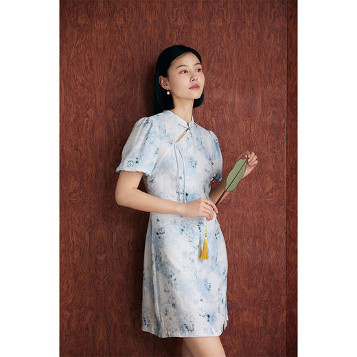 【合作款】HeyDress新中式印花短裙 商品图3