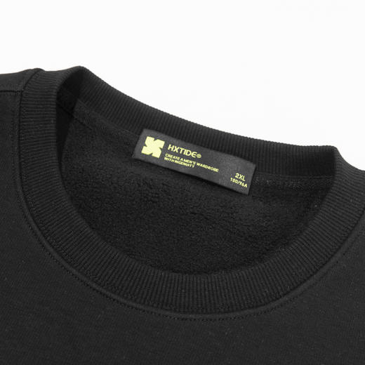 HX 秋冬季圆领卫衣加绒S106340201101/02 商品图6