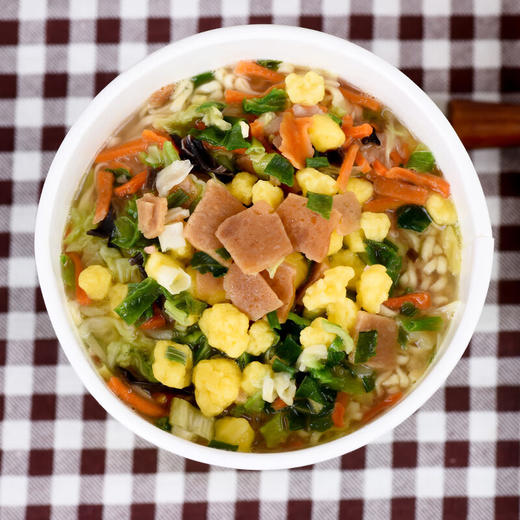 日清方便面 BIG合味道猪骨浓汤风味110g*12杯整箱装大杯日清面 商品图5