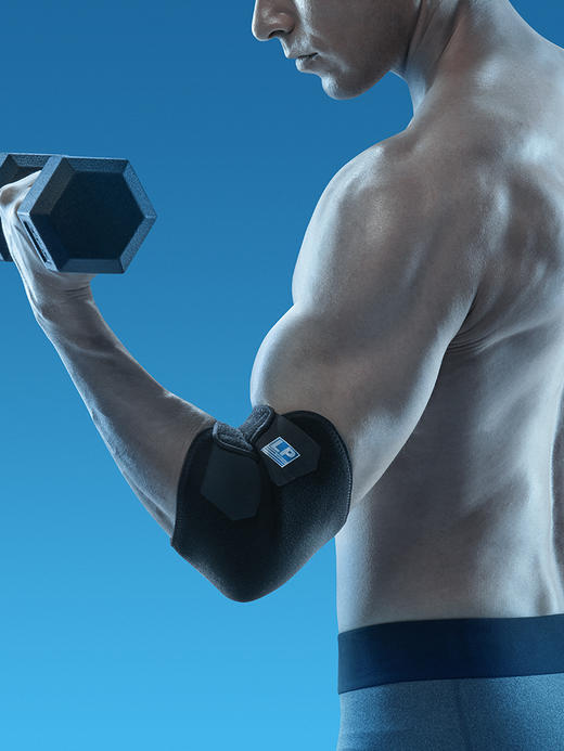 LP759CN可调式透气运动护肘篮球羽毛球网球飞盘橄榄球护肘 商品图3