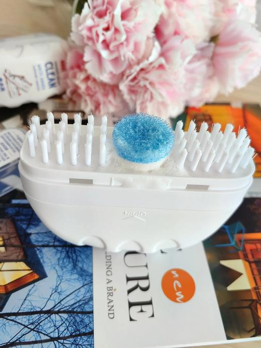 ❗ 3盒装！【白倍极小白鞋清洁剂100ml/盒】浓密鞋刷+海绵+清洁剂三合一，免浸泡，一刷一擦，顽固污渍，黑渍，发黄水渍都能轻松解决！ 商品图3