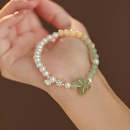 MS Lemuguet（铃兰小姐）玉石玛瑙珍珠系列 手串项链 商品图2