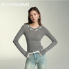 预售 | SOMESOWE 格雷系蝴蝶结钉钻长袖T-S2407042[福利品] 商品缩略图1