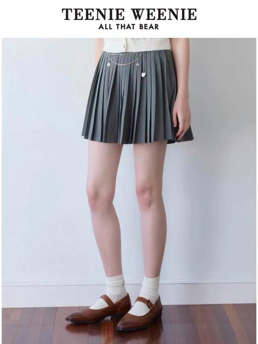 [Teenieweenie]B4F|学院风百褶裙 商品图1