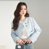 西遇法式浅蓝色小香风外套女新品经典复古开衫女上衣V0130015 商品缩略图2