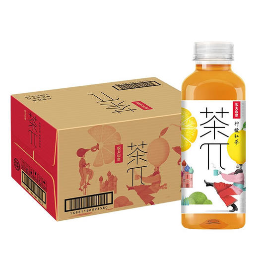 茶派茶π农夫山泉茶π柠檬红茶 500ml*15瓶（1箱） 商品图1