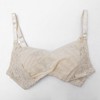 ARN-X049真丝文胸无钢圈薄款蕾丝网面胸罩调整型聚拢性感桑蚕丝内衣女日系 商品缩略图1