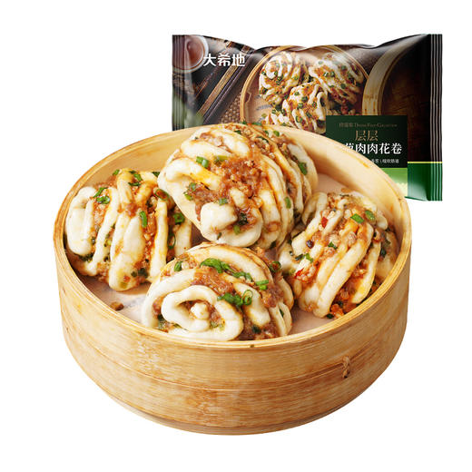 大希地珍馐集层层香葱肉肉花卷300g*2 商品图0