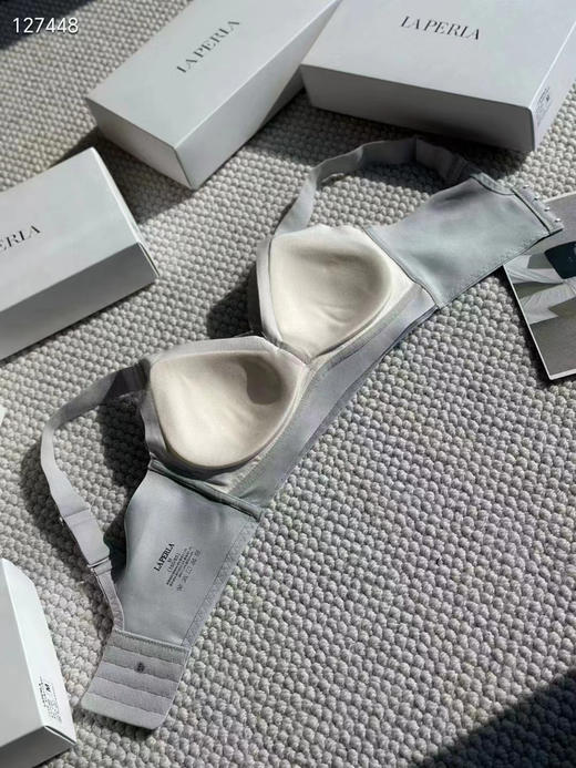 出口原单内衣Laperla桑蚕丝缎面蕾丝 商品图4