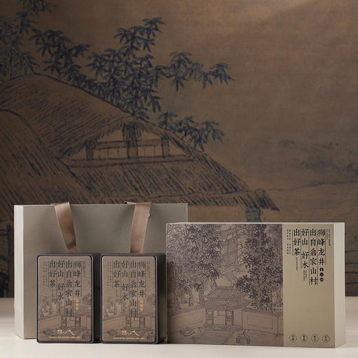 狮峰龙井明前茶（西湖龙井天花版产区）200克礼盒 2024 商品图0