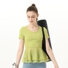 2024春夏新款运动瑜伽S黎念短袖上衣 商品缩略图1