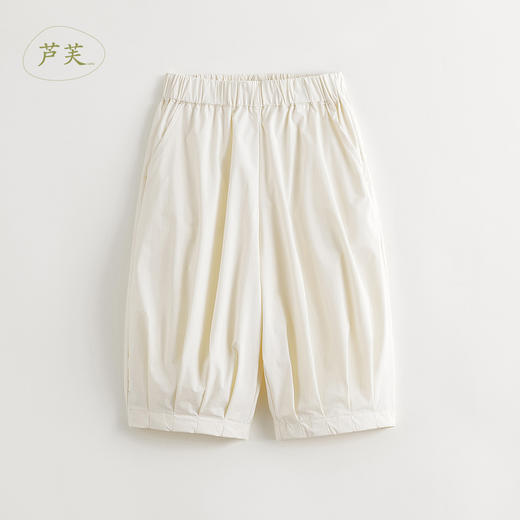 【马克珍妮 芦芙】2024年夏装女童吸湿速干宽松七分灯笼裤240851 商品图1