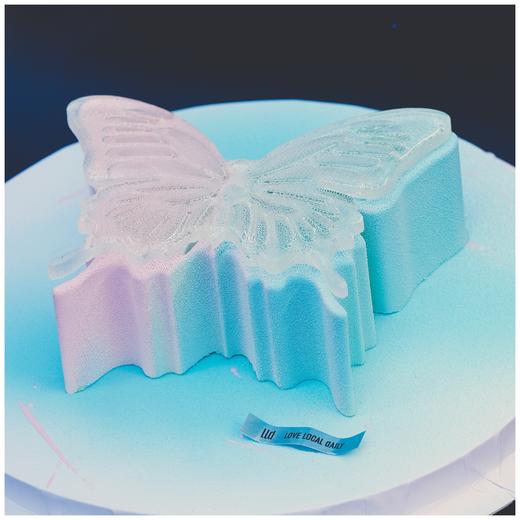 蝴蝶梦境（表面水晶糖较厚，需要用力敲哦） · 慕斯蛋糕 商品图2