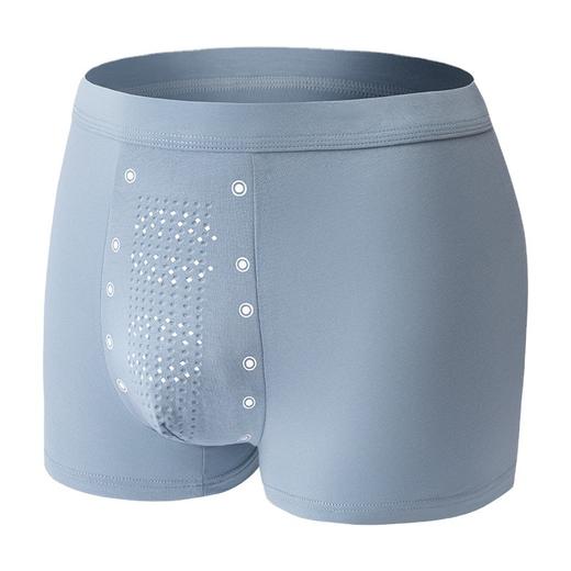 【石墨烯yi菌，颗粒按摩真呵护】男士莫代尔颗粒按摩内裤 夏季无痕舒适透气 高弹性不勒肉 4条礼盒装 商品图4