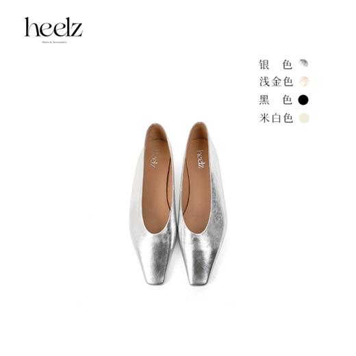 heelz设计师手工鞋履 ｜ 鸭嘴奶奶鞋柔软羊皮15mm 商品图2