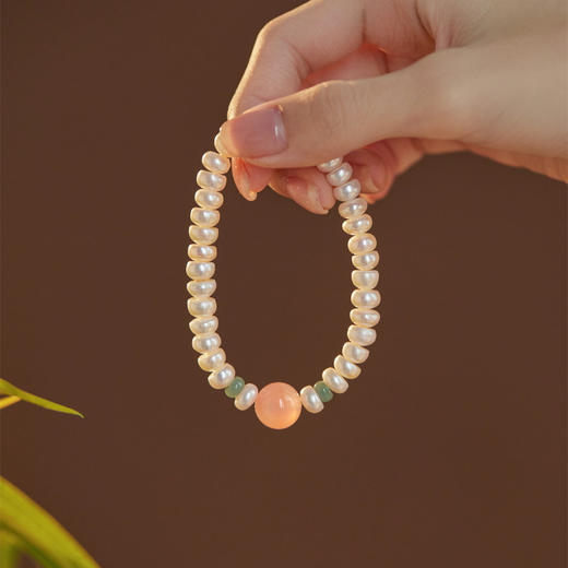 MS Lemuguet（铃兰小姐）玉石玛瑙珍珠系列 手串项链 商品图4