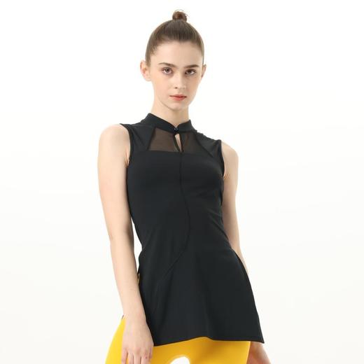 2024春夏新款网纱复古S南希瑜伽背心 商品图3