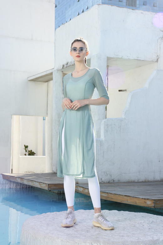 2024春夏新款晚香瑜伽运动防晒衫 商品图4