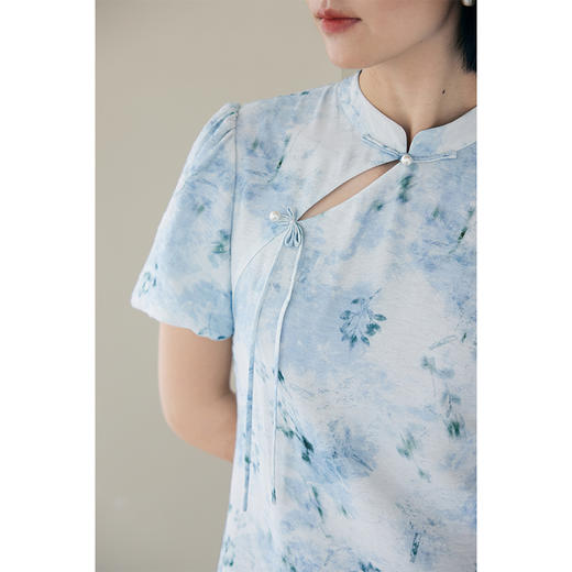 【合作款】HeyDress新中式印花短裙 商品图2