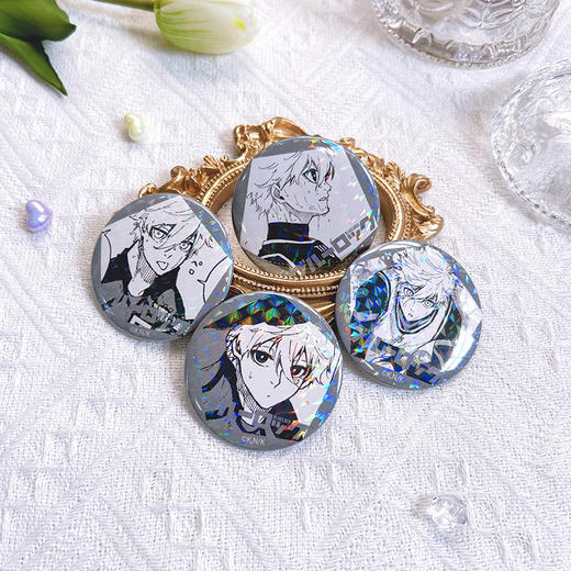 KThings正版 蓝色监狱原画个人池闪徽章吧唧 洁世一周边谷子 商品图2