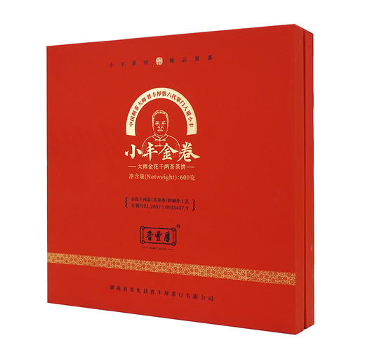 小丰金卷 晋丰厚2019年金花千两饼【仅供展示 缺货勿拍】 商品图0
