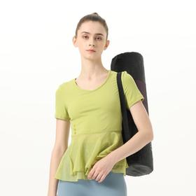 2024春夏新款运动瑜伽S黎念短袖上衣