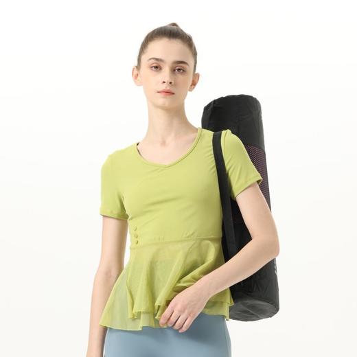 2024春夏新款运动瑜伽S黎念短袖上衣 商品图0