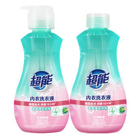 超能  内衣洗衣液  贴身衣物专用480g*2瓶装