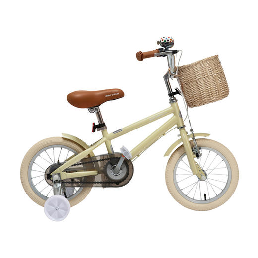 | 韩国montresor萌兽 |  Breeeze 2.0 儿童复古自行车3-9岁男孩女孩脚踏车12寸/14寸/16寸18寸/20寸(带车篮）（鞍座及把手颜色随机，介意慎拍~） 商品图0