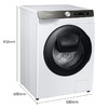 三星（SAMSUNG）10.5公斤全自动滚筒洗衣机 中途添衣 蒸汽除菌 AI智能控制 泡泡净 WW10T554DAT/SC 白色 商品缩略图5