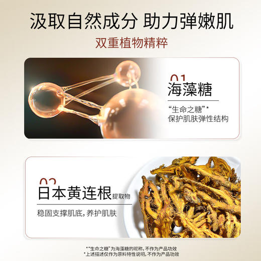 Gik抗皱精华面膜NMN抗皱紧致保湿舒缓肌肤护肤面膜韩国进口14片/1盒 黄色 商品图3