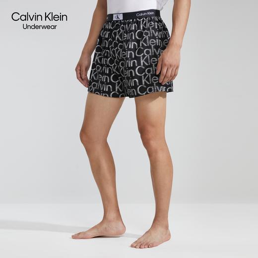 【海信嘉年华】Calvin Klein内衣ck男士满印全棉宽松居家四角裤平角内裤96系列NB3411 商品图1