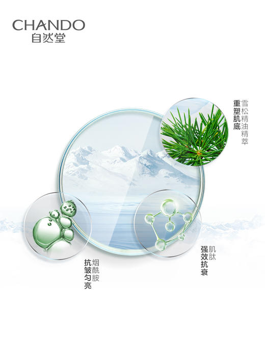 自然堂雪松精油活颜御龄精华液40mL 商品图2