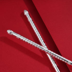 子佩集S999银百福筷子摆件【YJKZ012】2403