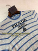 Prada灰蓝撞色羊毛针织衫 商品缩略图5