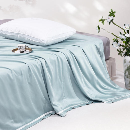 多喜爱 神州芯丝路水洗蚕丝夏被（粉黛/摇光/沧蓝）cs SC 商品图1