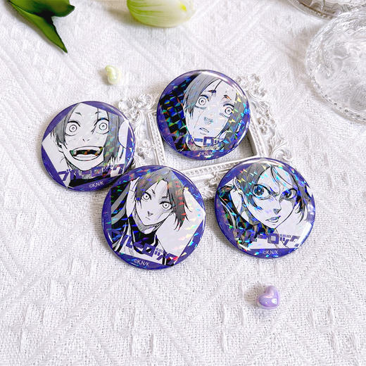 KThings正版 蓝色监狱原画个人池闪徽章吧唧 洁世一周边谷子 商品图3