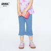女童甜酷七分牛仔裤子新款安奈儿童装实体店同款XG426586 商品缩略图0