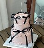 【优品系列】---【双层加高粉墨蝴蝶结】女士、女神节蛋糕 商品缩略图0