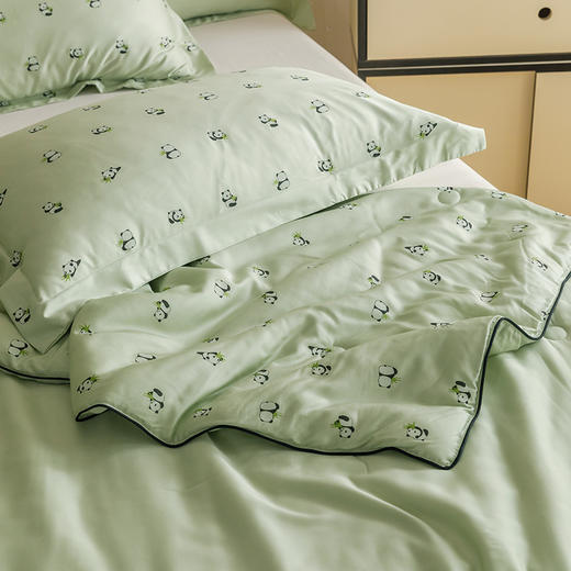 【麦上家居】莫代尔天丝冰竹被MS 商品图3