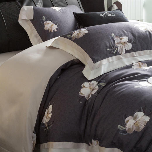 【麦上家居】兰精天丝数码印花四件套MS 商品图8