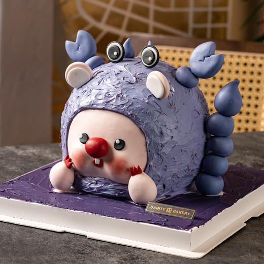 星座蛋糕 | 天蝎座蛋糕6寸立体异形（纯动物奶油新鲜水果夹心 提前3天预定） 商品图1