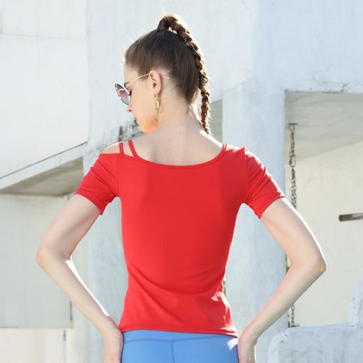 2024春夏新款美曼瑜伽运动上衣 商品图5
